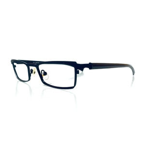 Mikado Black Rectangular Frame Glasses